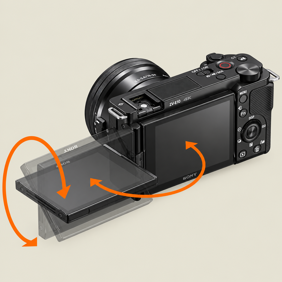 Sony ZV-E10 Vlog Camera with 16-50mm Lens