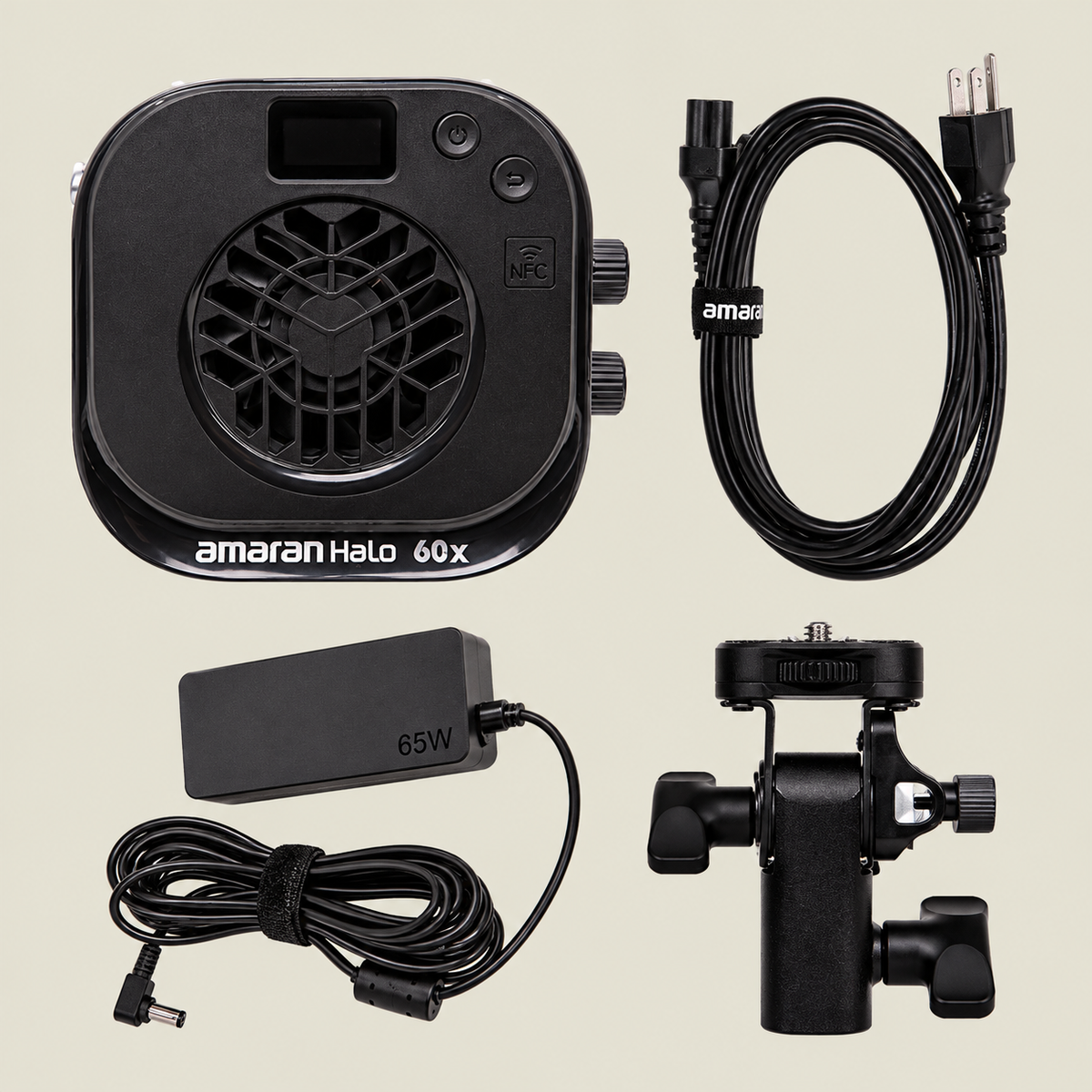 Amaran Halo 60x Bi Color COB LED Video Light