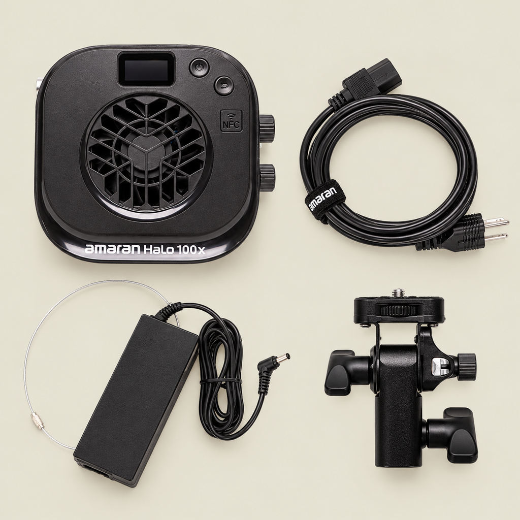 Amaran Halo 100x Bi Color COB LED Video Light
