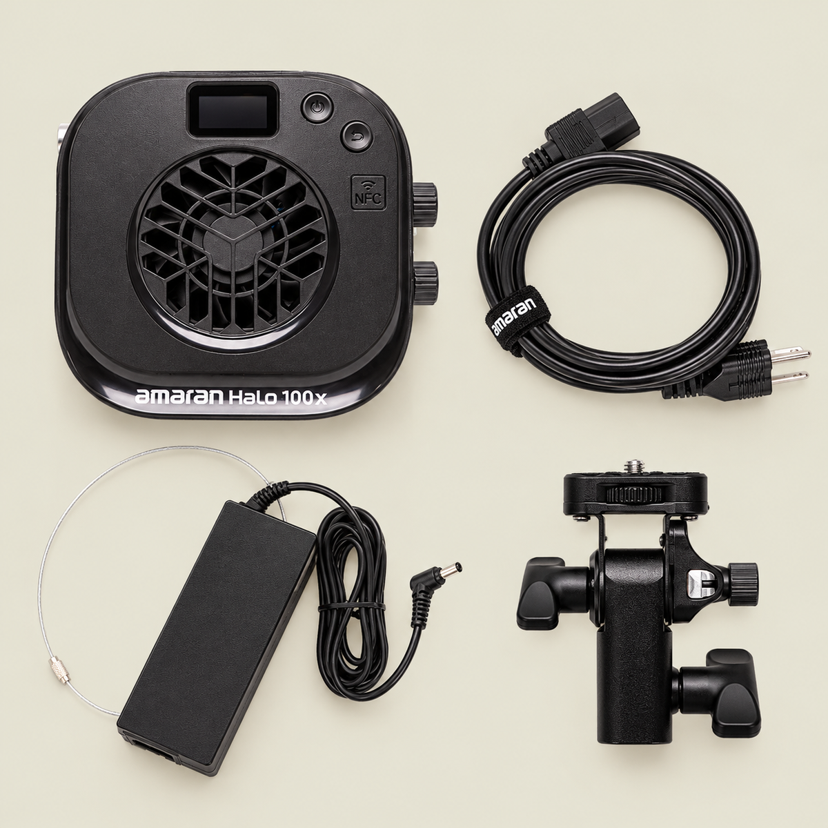 Amaran Halo 100x Bi Color COB LED Video Light